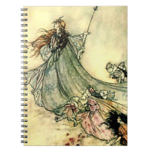 Cuaderno “Reina de las Hadas” por Arthur Rackham