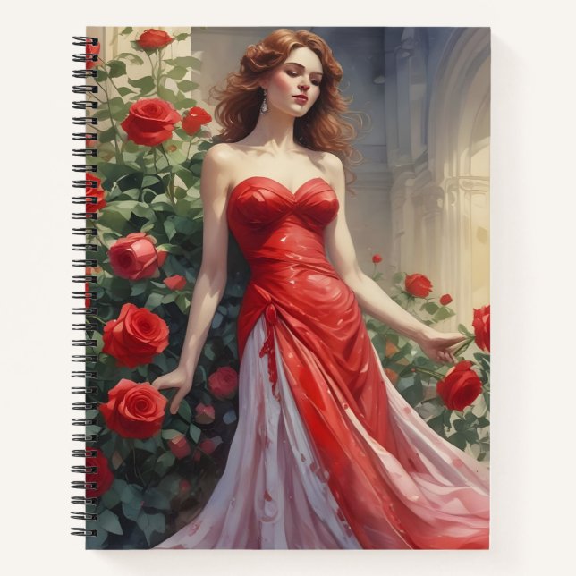 Cuaderno Reina de las Rosas (Anverso)