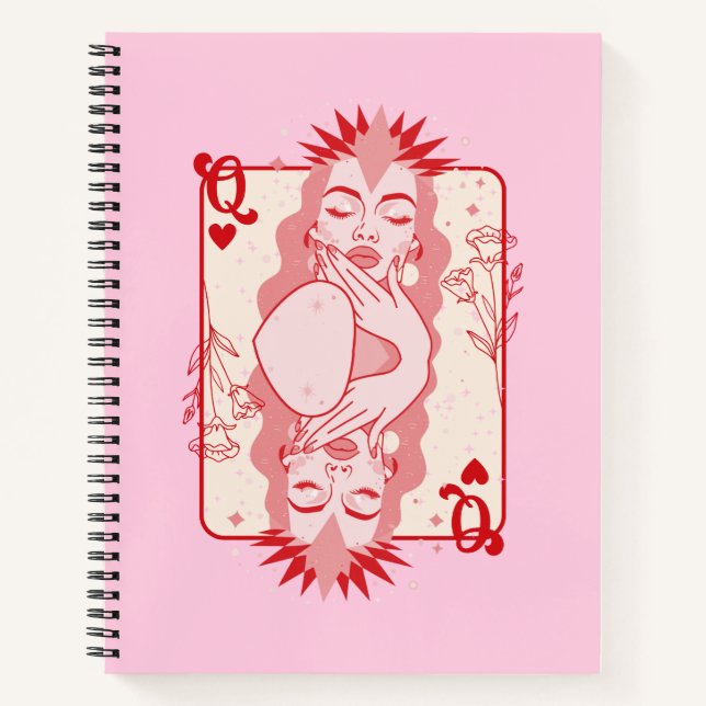 Cuaderno Reina de los corazones (Anverso)