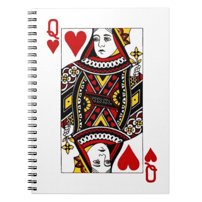 Cuaderno Reina de los corazones (Frente)