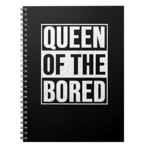 Cuaderno Reina de los dioses aburridos - norteamericanos