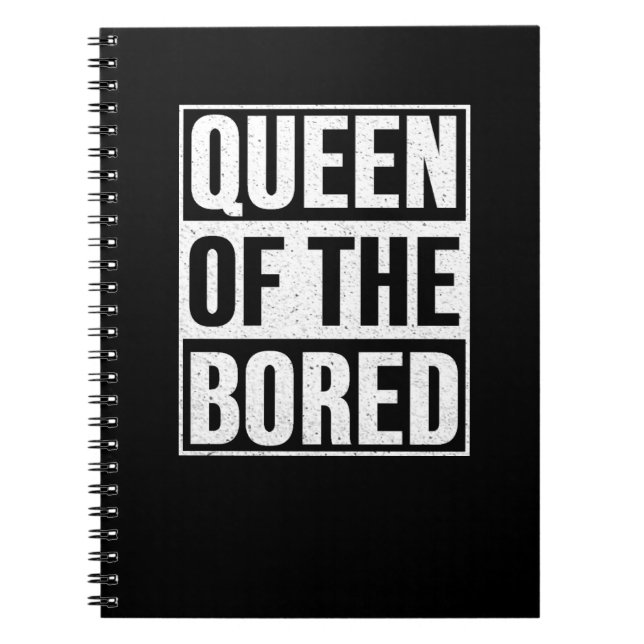 Cuaderno Reina de los dioses aburridos - norteamericanos (Frente)