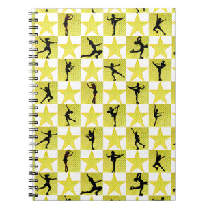 CUADERNO REINA DE NAVIDADES DE PATINAJE DE FIGURA