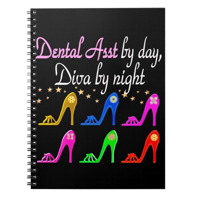 CUADERNO REINA DE SHOEN, AYUDANTE DENTAL DE DAZZLING (Frente)