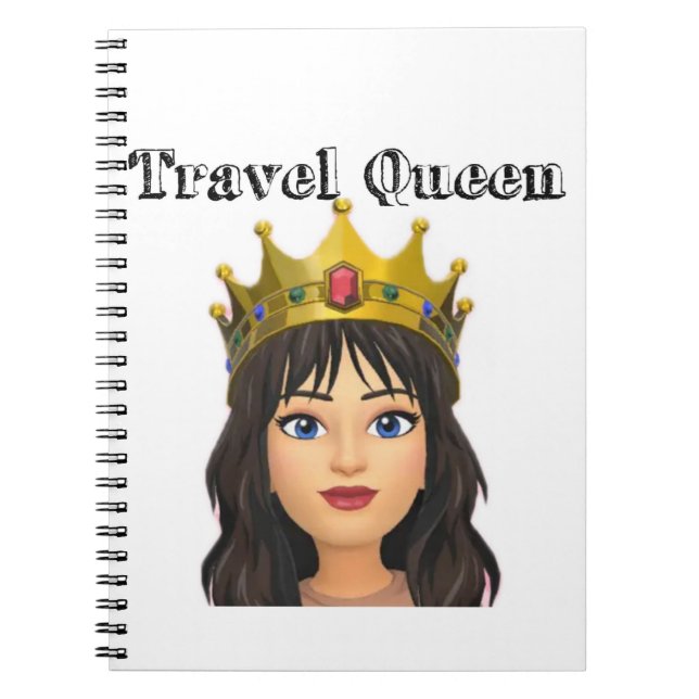 Cuaderno Reina de viajes (Frente)