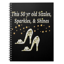 CUADERNO REINA DE ZAPATILLAS DE PLATA FABULOSA 50