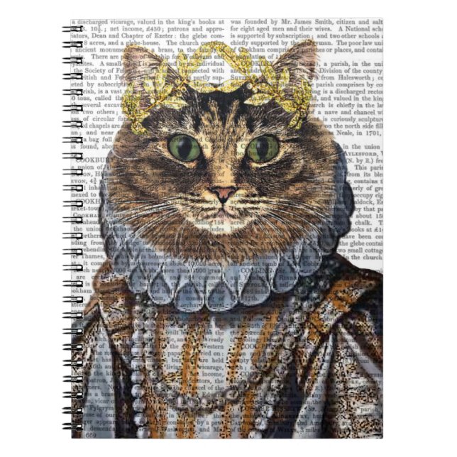 Cuaderno Reina del gato (Frente)