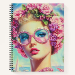 Cuaderno Reina del glamour tropical