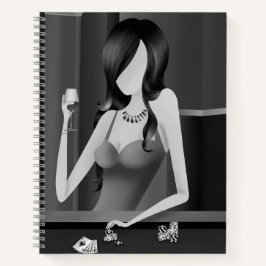 Cuaderno Reina del juego - Casino de Las Vegas