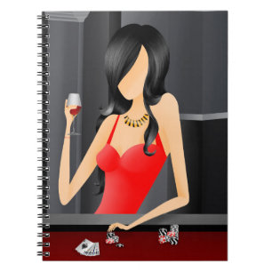 Cuaderno Reina del juego - Casino de Las Vegas