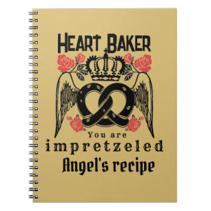 Cuaderno Reina del pan de pretzel Mikitiez rey