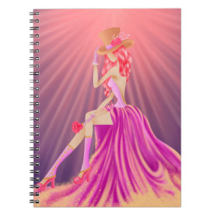 Cuaderno Reina del prom del glamour del vapor