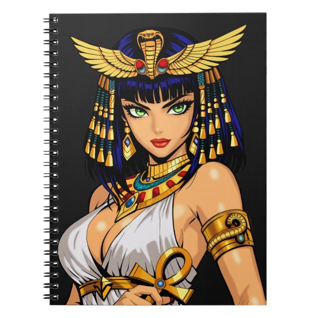 Cuaderno Reina egipcia (Frente)