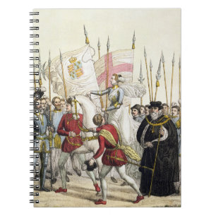 Cuaderno Reina Elizabeth I (1530-1603) que reúne a las