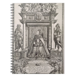 Cuaderno Reina Elizabeth I (1533-1603) como patrón de