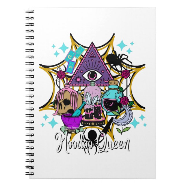 Cuaderno Reina Hoodoo (Frente)