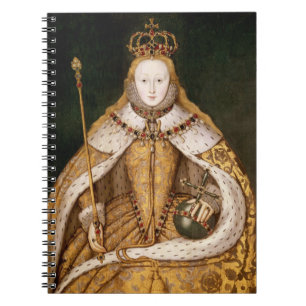 Cuaderno Reina Isabel I en las robos de coronación
