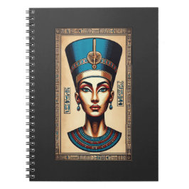 Cuaderno Reina Nefertiti - Belleza egipcia eterna