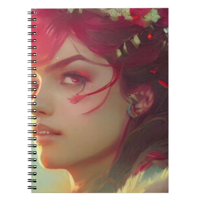 Cuaderno reina roja (Frente)