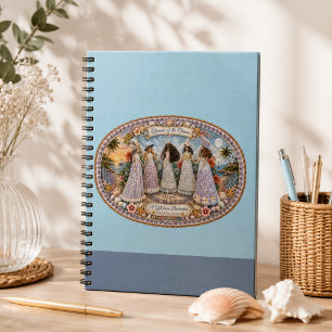 Cuaderno Reinas del Alma del Océano Arte inspirado en el oc