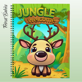 Cuaderno Reindeer Unique Fawn Animal Deer Graphic Doe 🦌