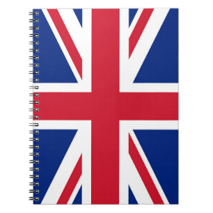 Cuaderno Reino Unido Bandera del Reino Unido de Colonias Br