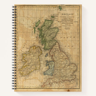 Cuaderno Reino Unido de Inglaterra, Escocia e Irlanda