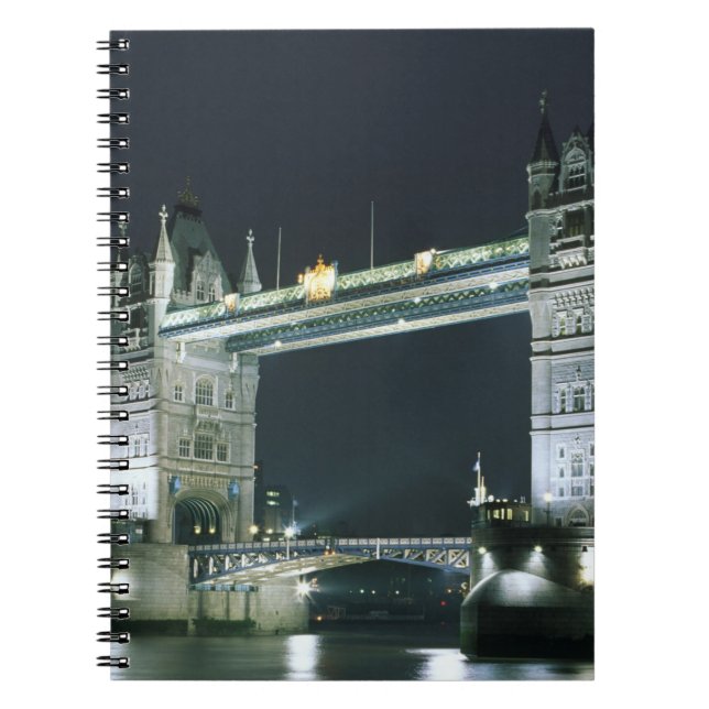 Cuaderno Reino Unido, Inglaterra, Londres, Tower Bridge. (Frente)