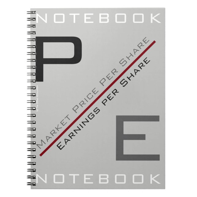 Cuaderno "Relación P/E" (Frente)