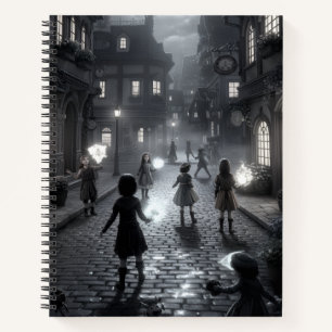 Cuaderno Relatos De Twilight En El Portátil Cobblestone