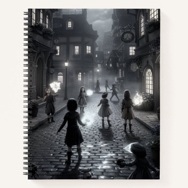 Cuaderno Relatos De Twilight En El Portátil Cobblestone (Anverso)