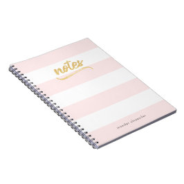 Cuaderno Relieve metalizado de imitación dorada Rubor Banda