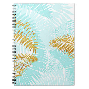 Cuaderno Relieve metalizado Metalizado Aloha-Tropical Oro S