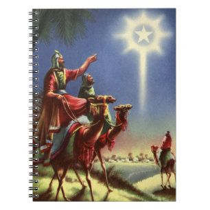 Cuaderno Religión Vintage, Sabios con la Estrella de Belén