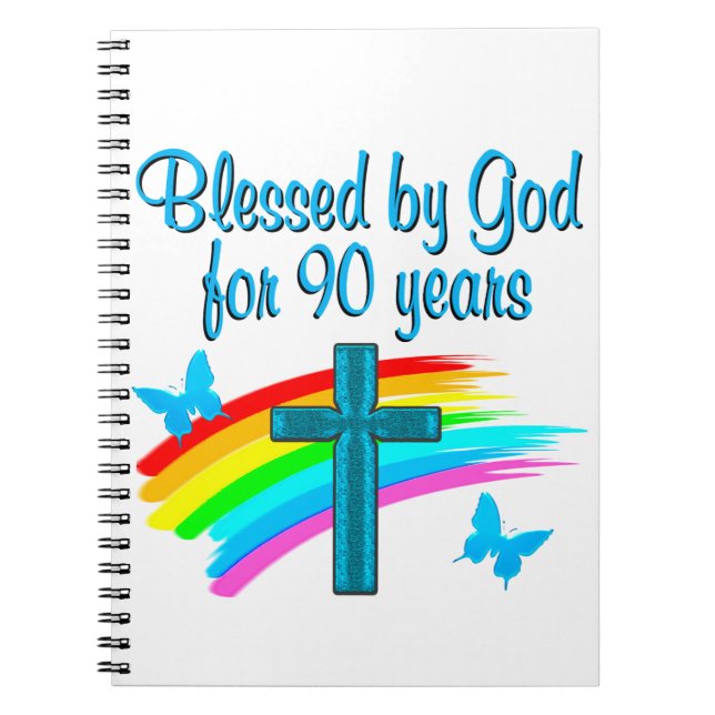 CUADERNO RELIGIOSO DE 90 AÑOS (Frente)