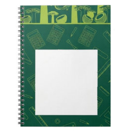 Cuaderno Relleno verde