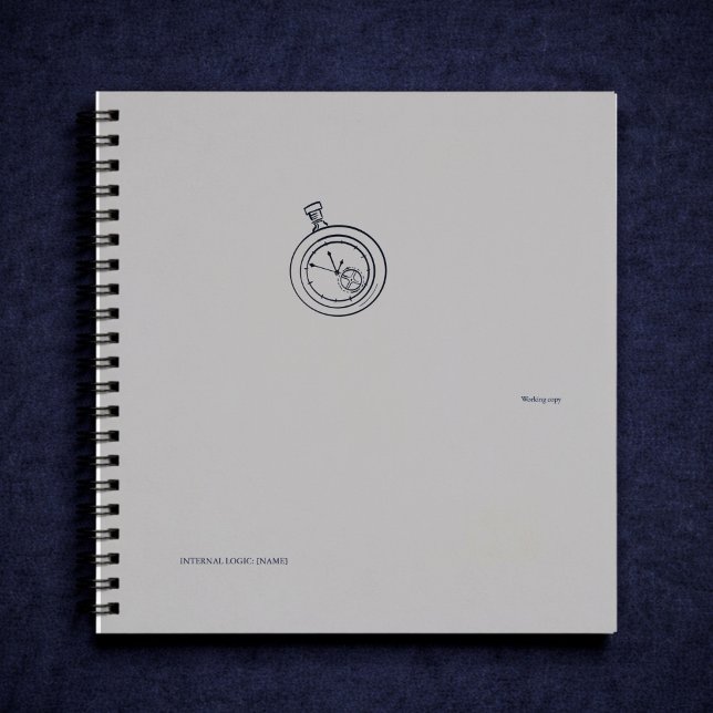 Cuaderno Reloj de Bolsillo de Estudio Nocturno de la Academ (Subido por el creador)