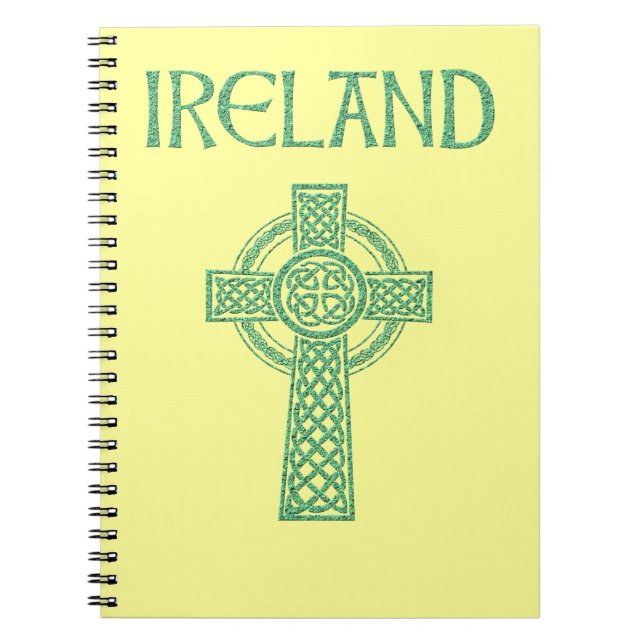 Cuaderno Reloj de cruces celtas de Irlanda (Frente)