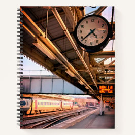 Cuaderno Reloj de estación
