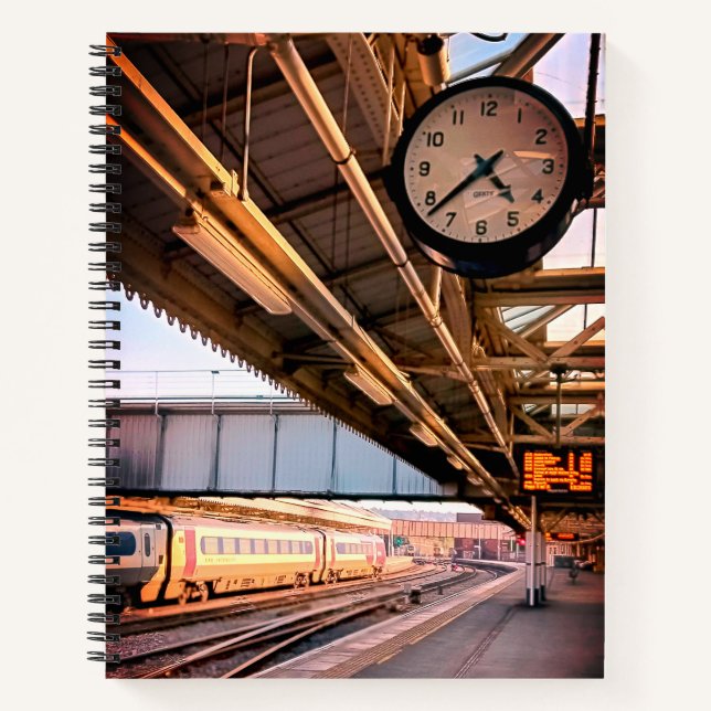 Cuaderno Reloj de estación (Anverso)