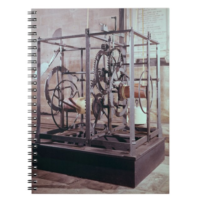 Cuaderno Reloj de la catedral hecho para la torre en (Frente)