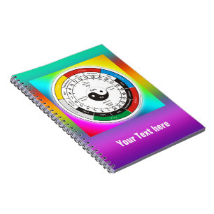 Cuaderno reloj de órganos y órganos del TCM