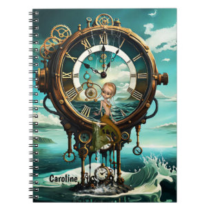 Cuaderno Reloj de vapor fantástico
