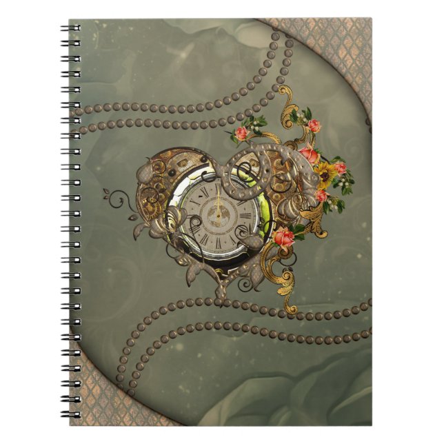 Cuaderno Reloj de vapor maravilloso (Frente)