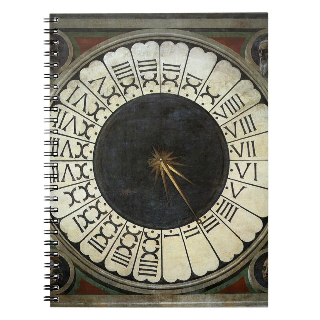 Cuaderno Reloj en la catedral de Florencia de Paolo Uccello (Frente)
