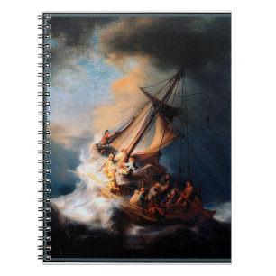 Cuaderno Rembrandt - La tormenta del mar de Galilee iPad A