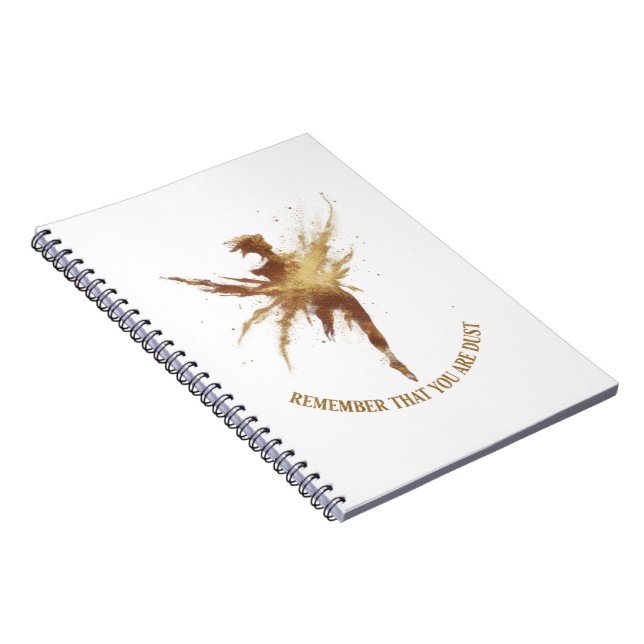 Cuaderno Remember That You Are Dust (Lado Derecho)