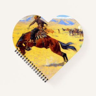 Cuaderno Remington Old West Horse y Cowboy