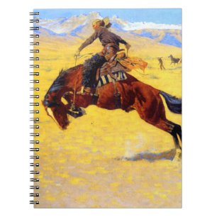 Cuaderno Remington Old West Horse y Cowboy
