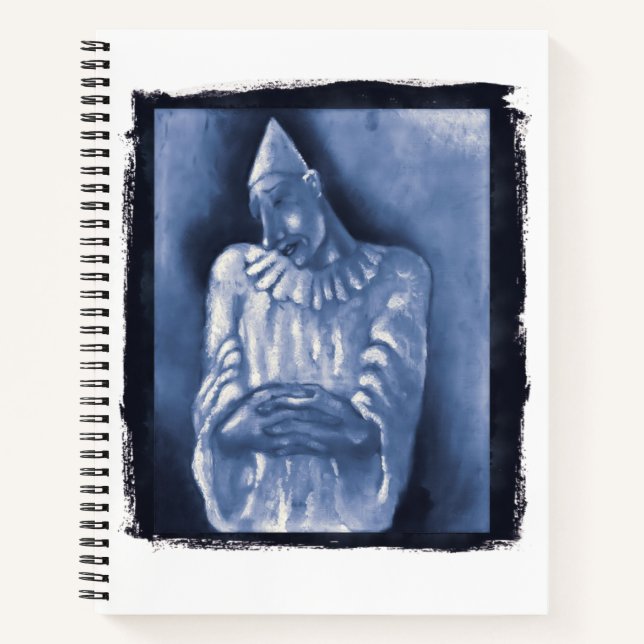 Cuaderno Remix of Clown (1934) oil painting by Mikulas Gala (Anverso)